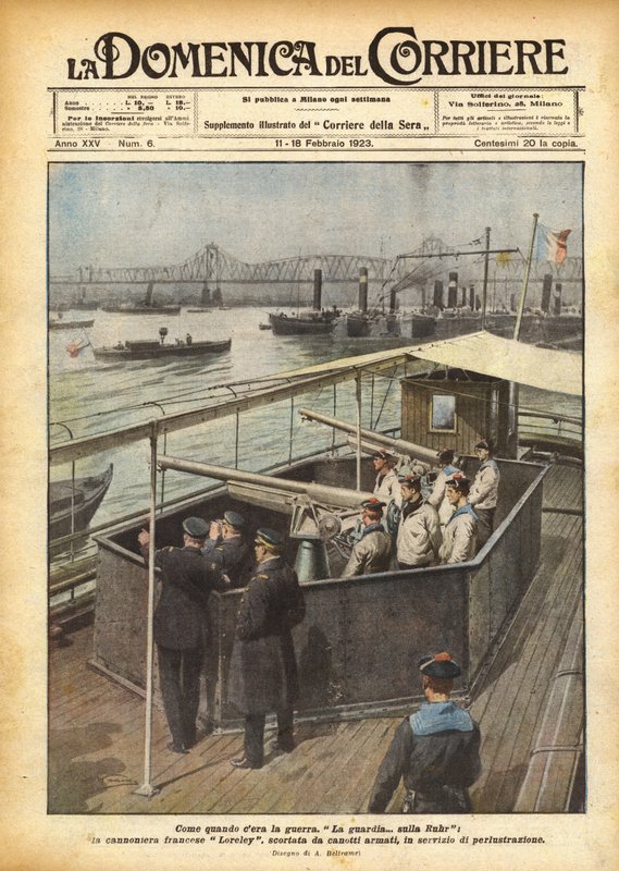 Wie zu Kriegszeiten von Achille Beltrame