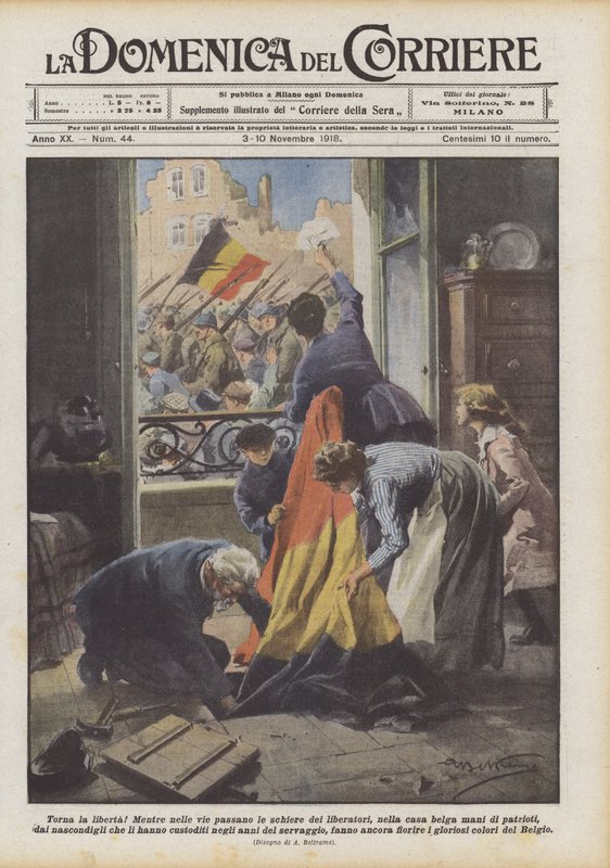 Die Freiheit kehrt zurück! von Achille Beltrame