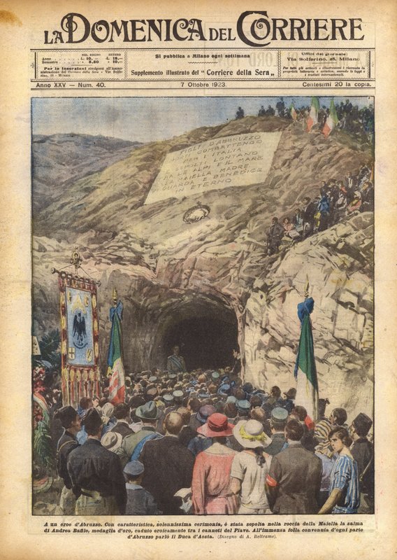 An einen Helden aus Abruzzen von Achille Beltrame