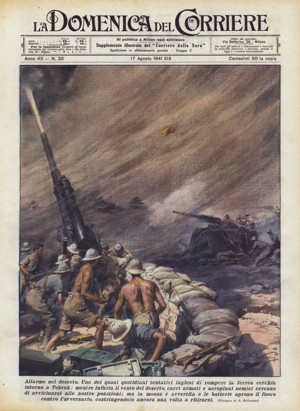 Alarm in der Wüste von Achille Beltrame