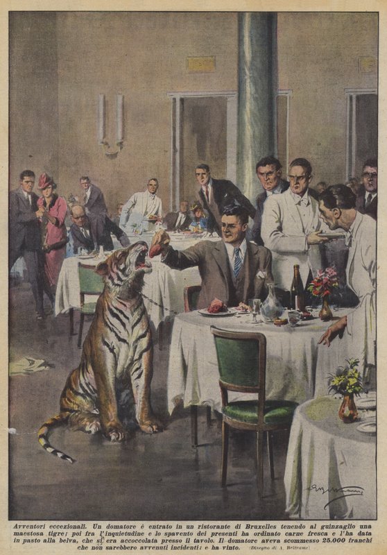 Außergewöhnliche Gäste von Achille Beltrame