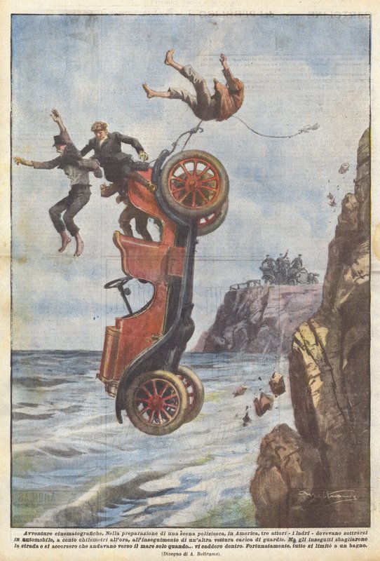 Filmabenteuer von Achille Beltrame