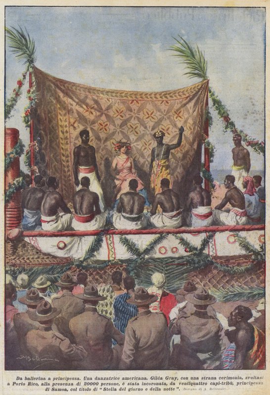 Von der Tänzerin zur Prinzessin von Achille Beltrame
