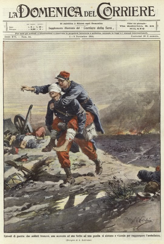 Kriegsepisoden von Achille Beltrame