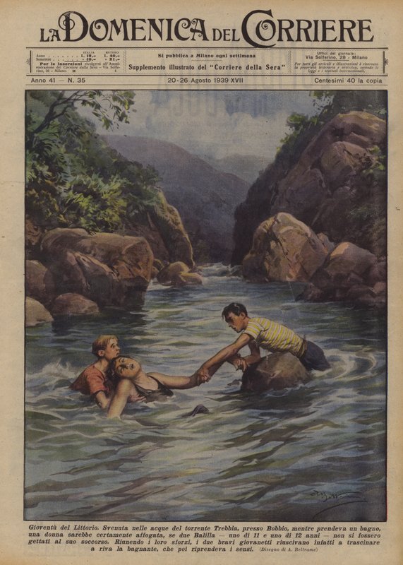 Jugend des Littorio von Achille Beltrame