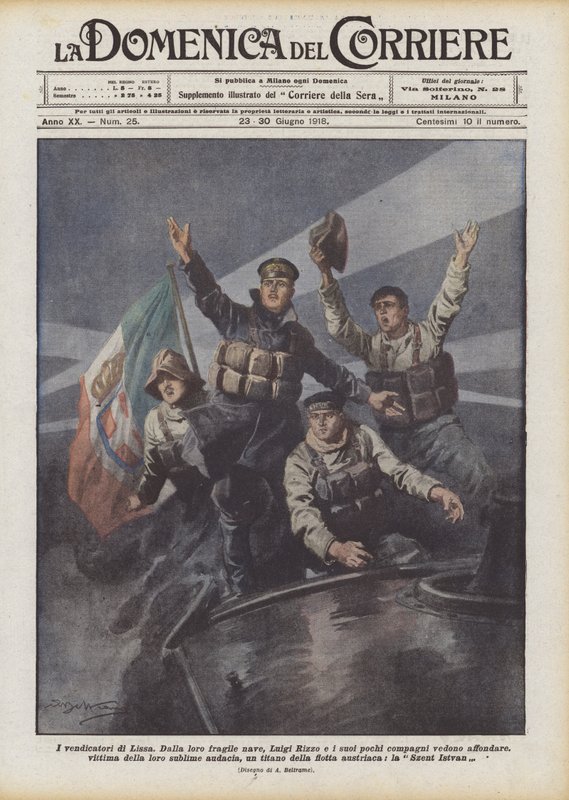 Die Rächer Von Lissa von Achille Beltrame