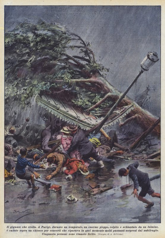 Der fallende Riese von Achille Beltrame