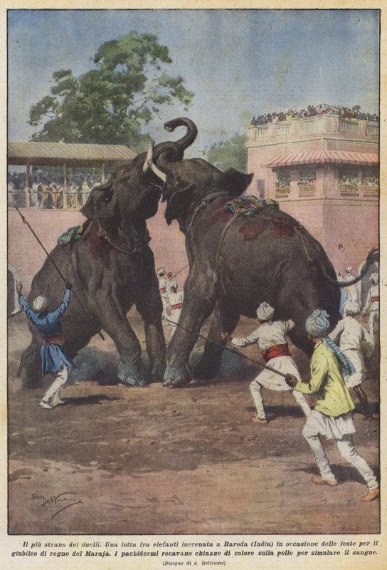 Das seltsamste Duell von Achille Beltrame