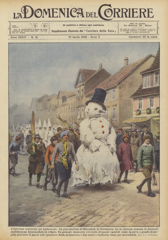 Der Winter musste weichen von Achille Beltrame