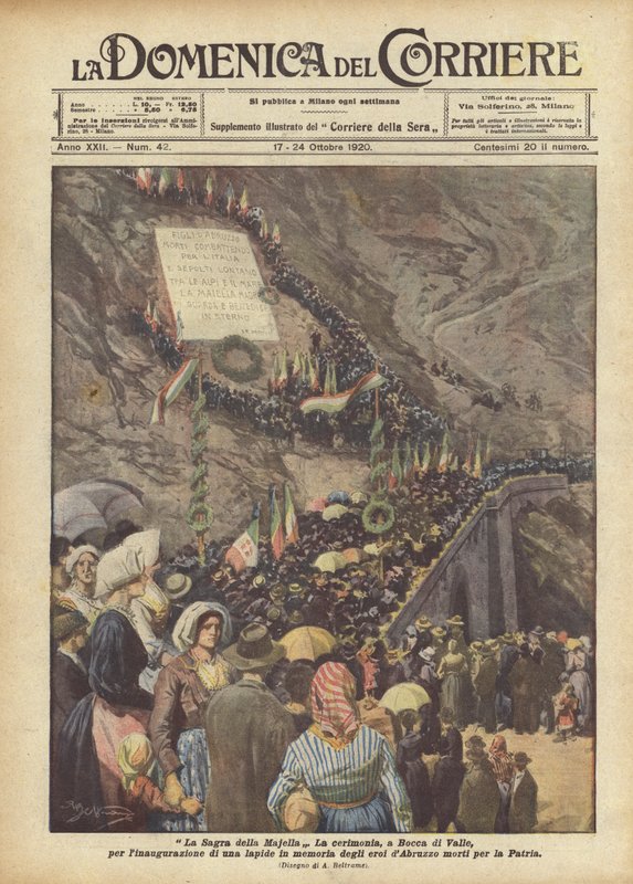 Das Fest der Majella von Achille Beltrame