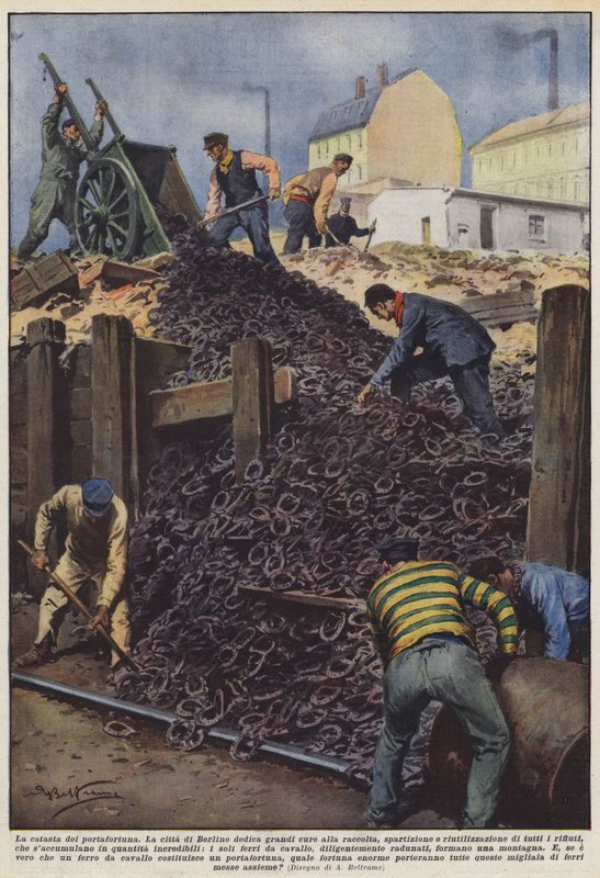 Der Stapel der Glücksbringer von Achille Beltrame