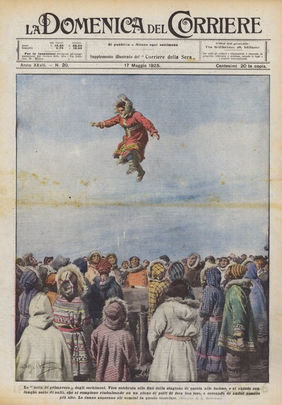 Das Frühlingsfest der Eskimos von Achille Beltrame