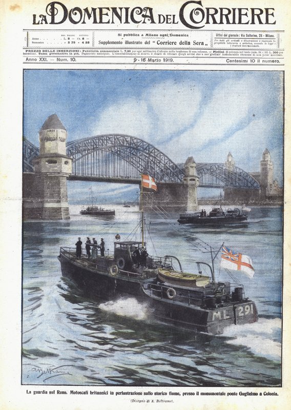 Die Wache am Rhein von Achille Beltrame