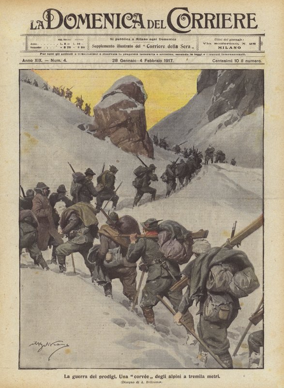 Der Krieg der Wunder von Achille Beltrame