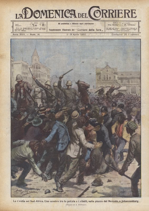 Der Aufstand in Südafrika von Achille Beltrame
