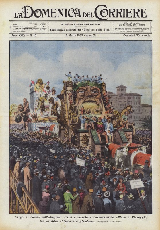 Platz für den Festzug der Freude! von Achille Beltrame