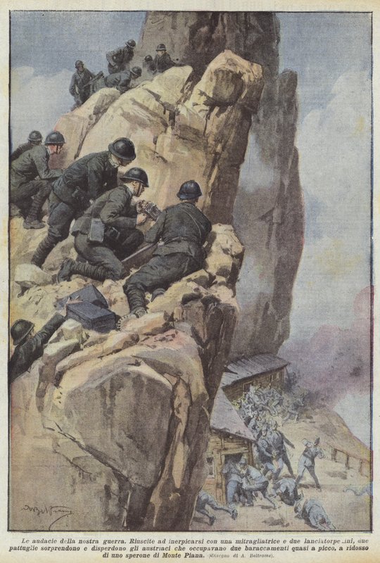 Die Wagemutigen unseres Krieges von Achille Beltrame