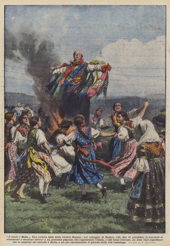 Der Sommer ist vorbei von Achille Beltrame
