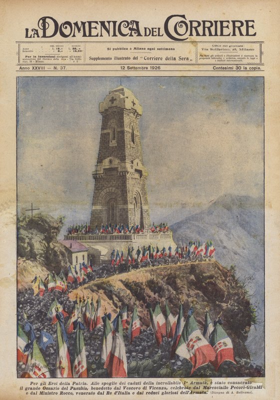 Für die Helden des Vaterlandes von Achille Beltrame