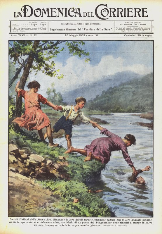 Kleine Italiener der neuen Ära von Achille Beltrame