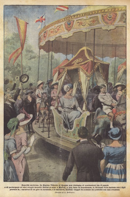 Moderne Königlichkeit von Achille Beltrame