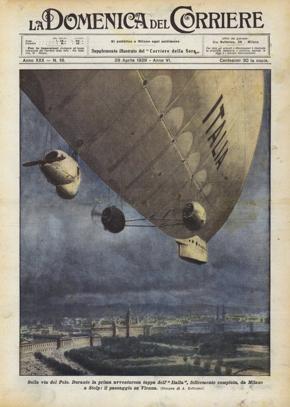 Auf dem Weg zum Pol von Achille Beltrame