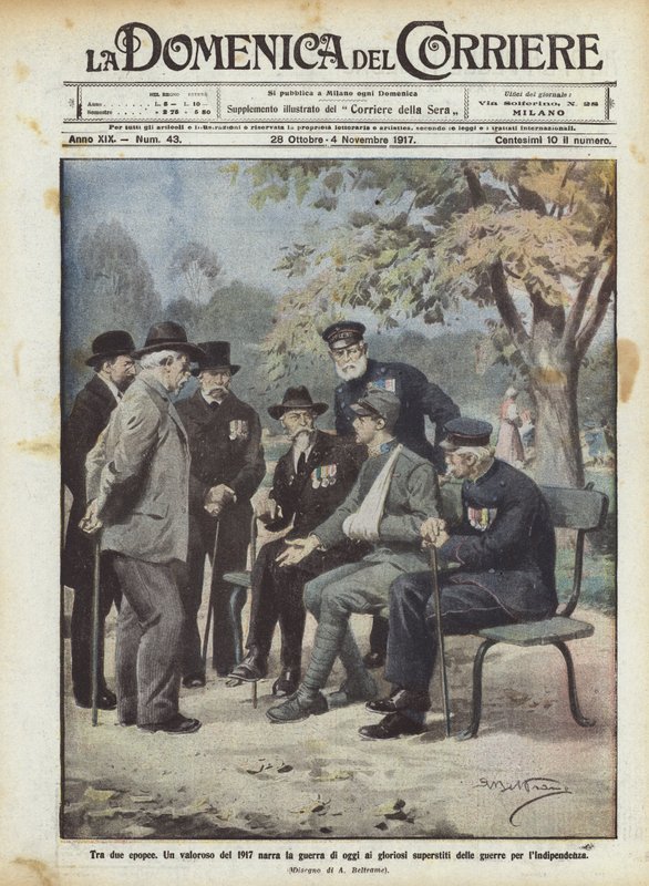 Zwischen zwei Epen von Achille Beltrame