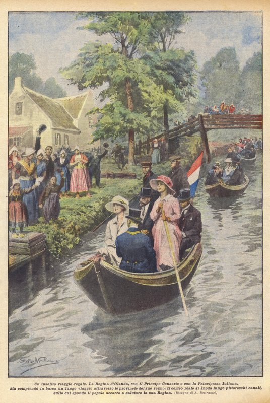 Eine ungewöhnliche königliche Reise von Achille Beltrame