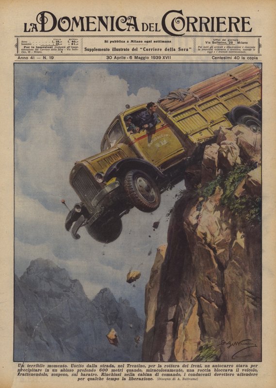 Ein schrecklicher Moment von Achille Beltrame