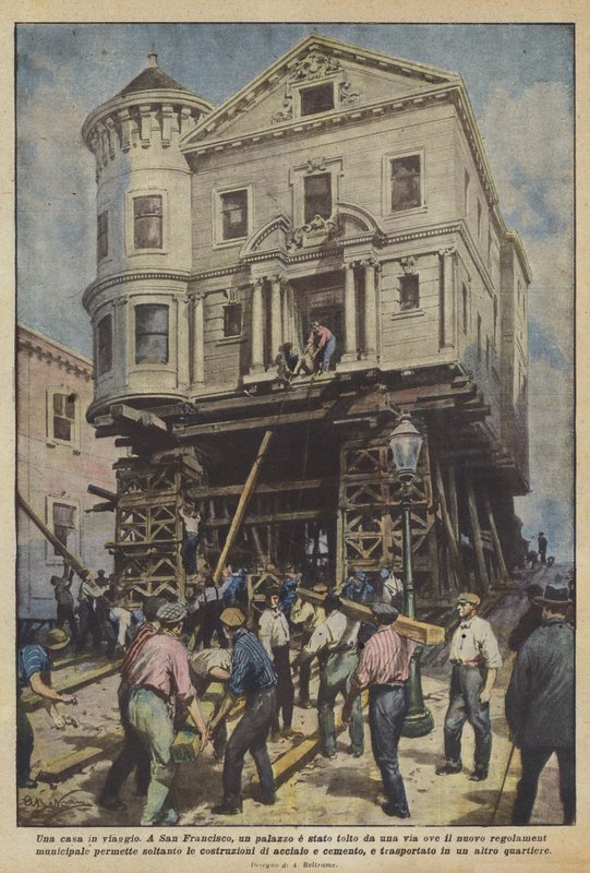 Ein Haus auf Reisen von Achille Beltrame