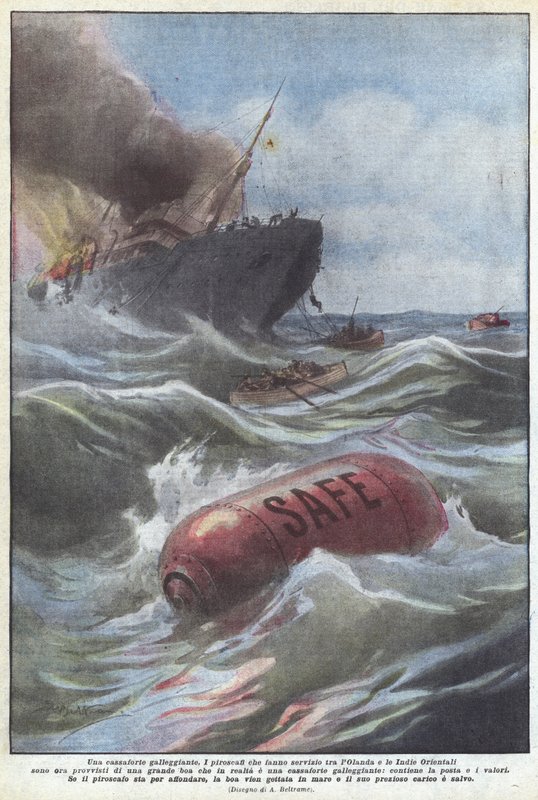 Ein schwimmender Tresor von Achille Beltrame