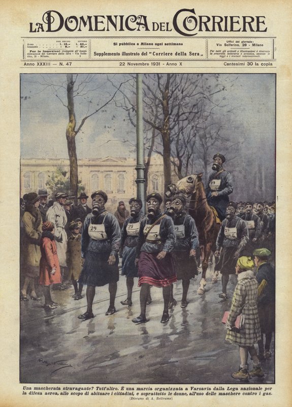 Eine extravagante Maskerade? von Achille Beltrame