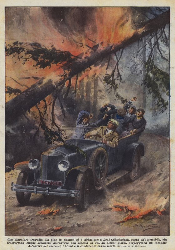 Eine ungewöhnliche Tragödie von Achille Beltrame