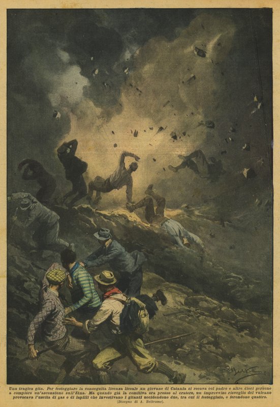 Ein tragischer Ausflug von Achille Beltrame