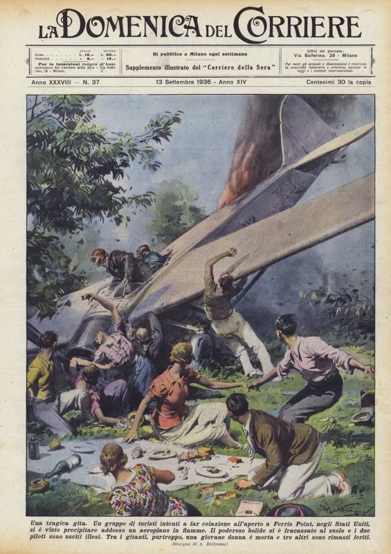 Ein tragischer Ausflug von Achille Beltrame