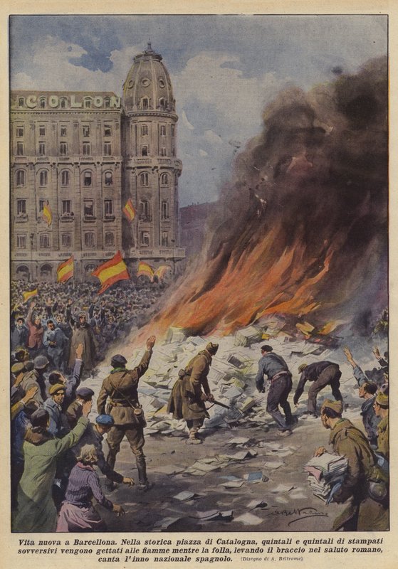 Neues Leben in Barcelona von Achille Beltrame