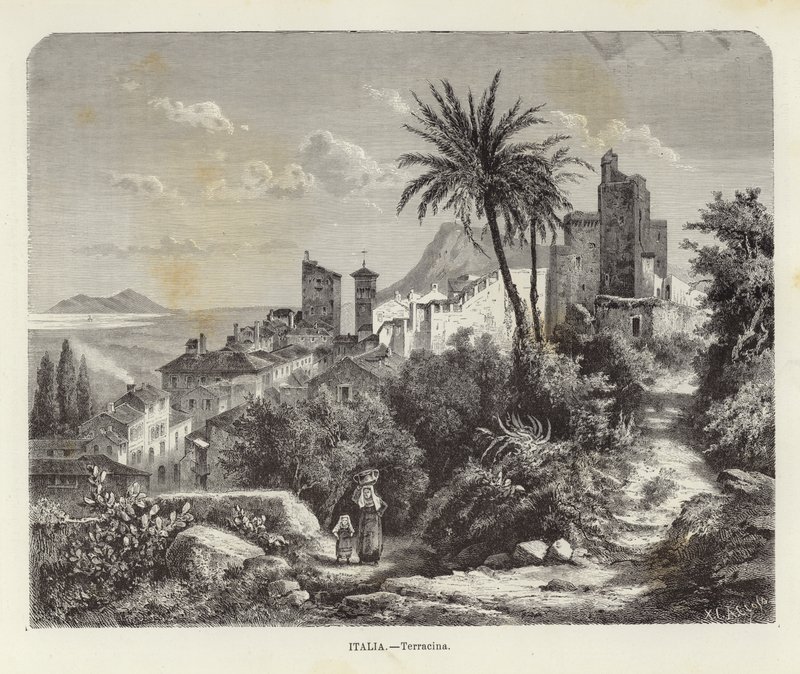 Italien - Terracina von Adolf Closs