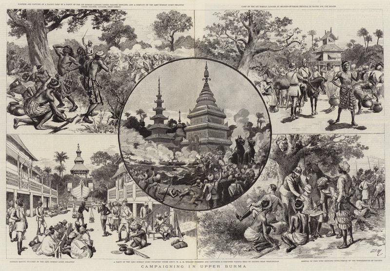 Feldzug in Oberbirma von Adrien Emmanuel Marie