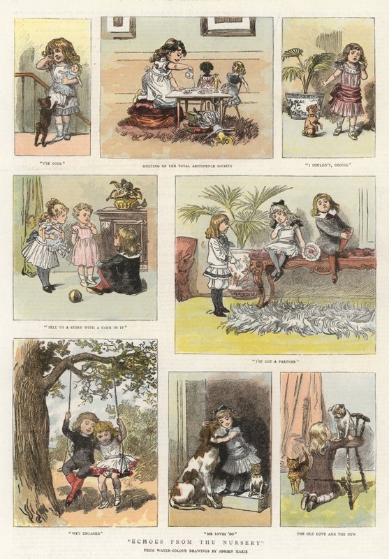 Echos aus dem Kinderzimmer von Adrien Emmanuel Marie