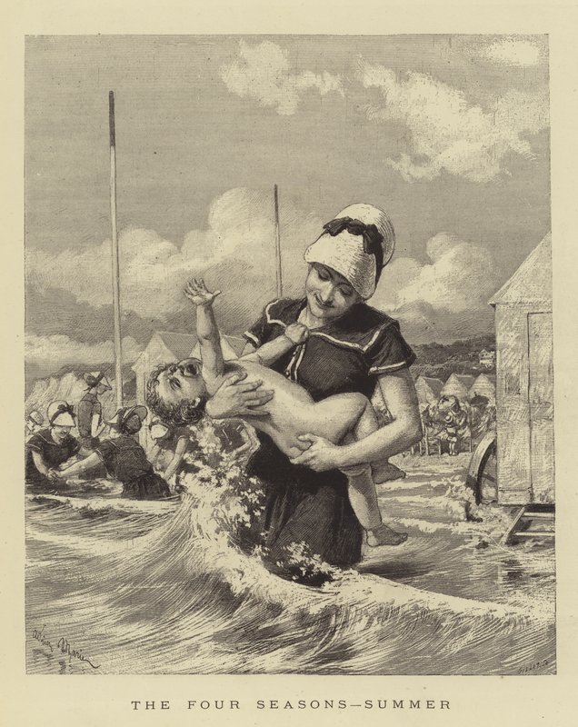 Die vier Jahreszeiten, Sommer von Adrien Emmanuel Marie