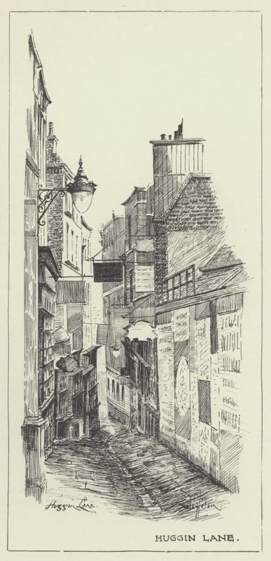 Huggin Lane von Alan Stapleton