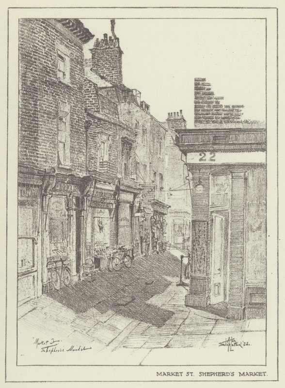 Market Street, Shepherds Market von Alan Stapleton