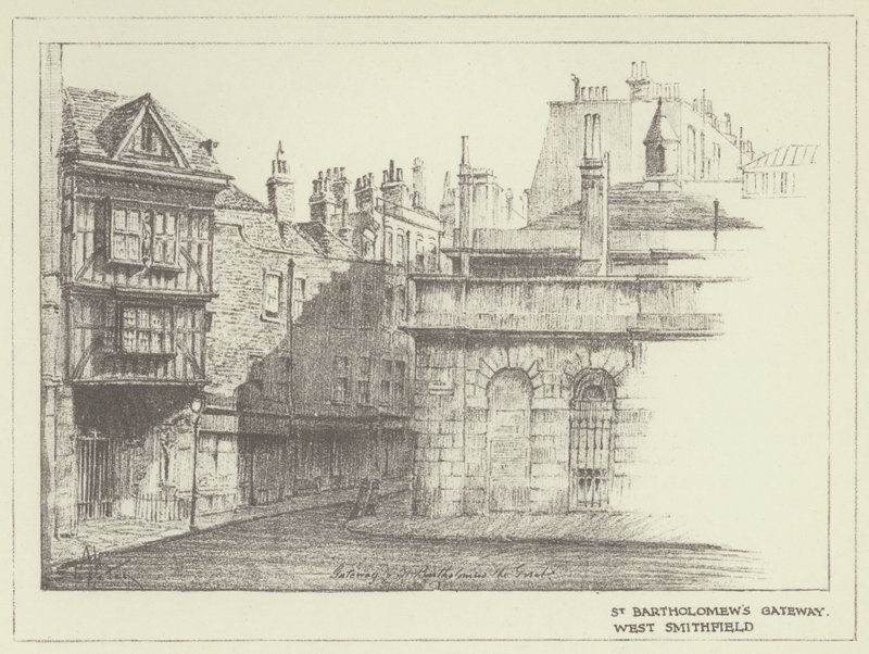 St Bartholomews Tor, West Smithfield von Alan Stapleton