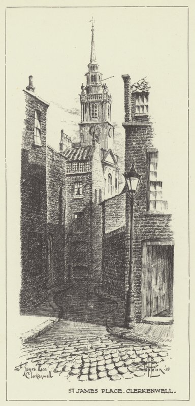 St James Place, Clerkenwell von Alan Stapleton