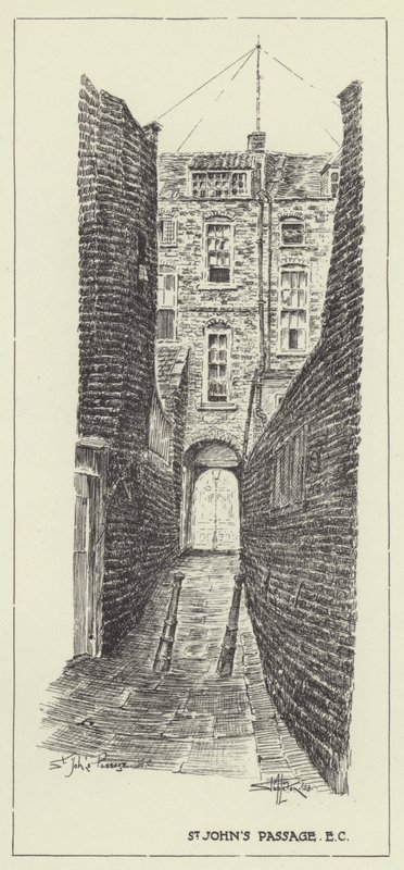 St Johns Passage, EC von Alan Stapleton