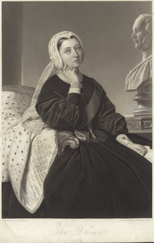 Porträt von Königin Victoria von Albert Graefle