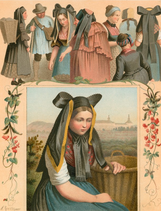 Deutsche Tracht, Thüringen von Albert Kretschmer