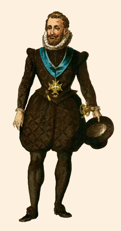 König Heinrich IV. von Frankreich, um 1600 von Albert Kretschmer