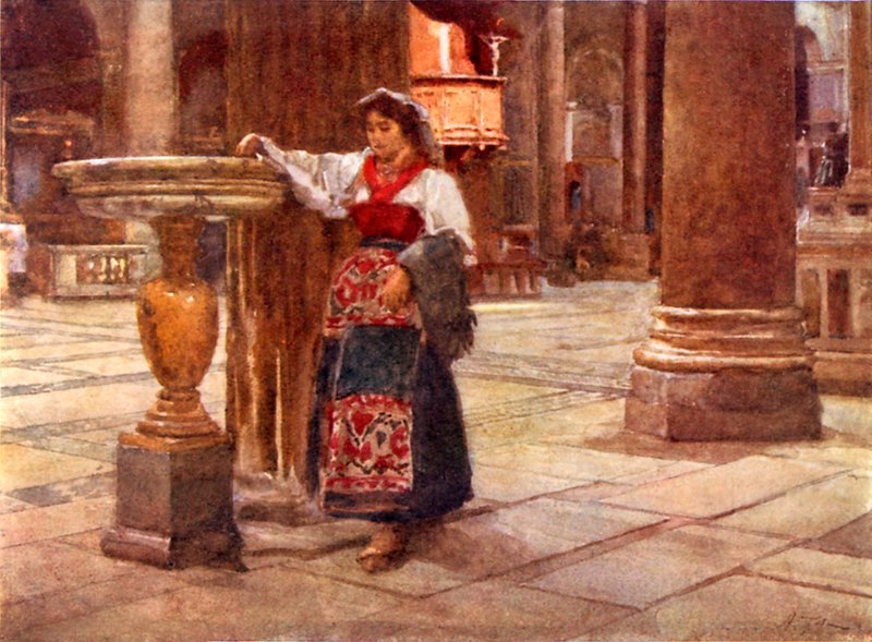 In der Kirche von Ara Coeli von Alberto Pisa