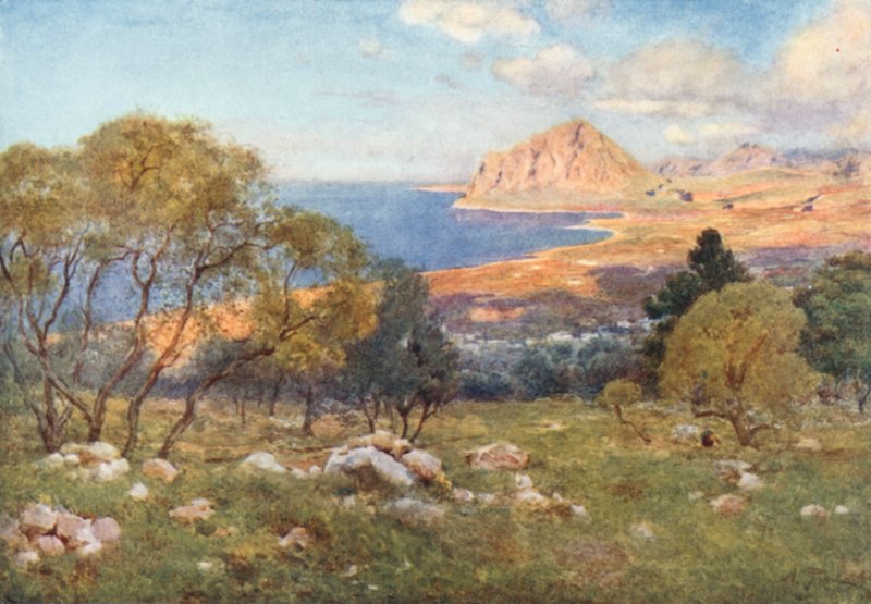 Monte Cofano von Portarella, Trapani von Alberto Pisa